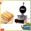 Máy làm bánh quế cuộn công nghiệp 1300W điều chỉnh 50 - 300 độ, làm nóng nhanh