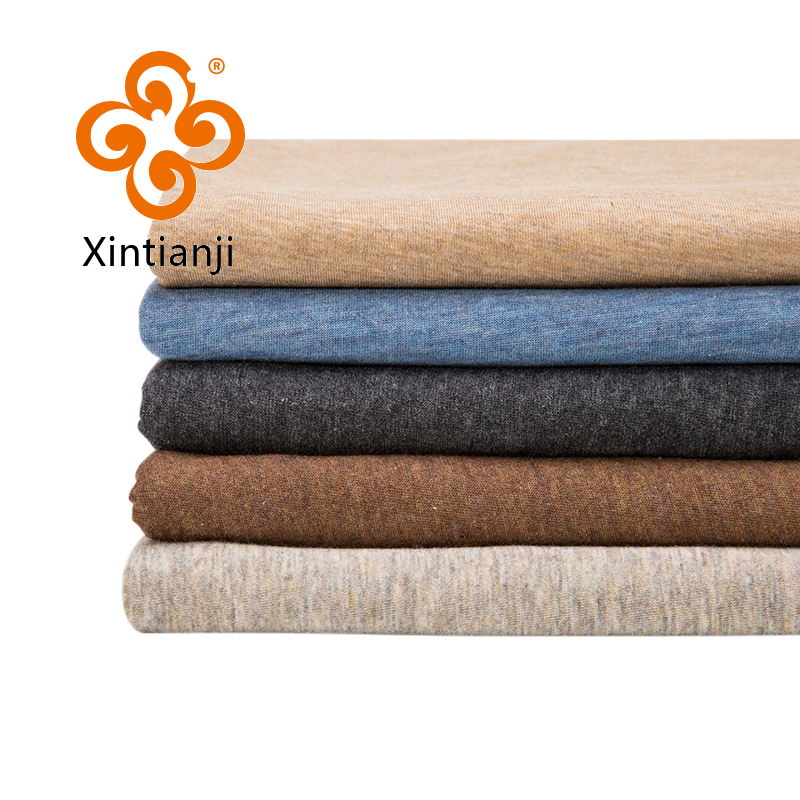 Mùa Hè 100% Cotton Vải Thời Trang Đức Áo Thun Mỏng 60S Chải Màu Tự Nhiên Cotton Đan Jersey Vải 50X150cm A0132
