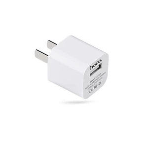 Cốc sạc Hoco UH102 cổng USB-A 1A (Trắng) - Phụ Kiện Nhất Tín