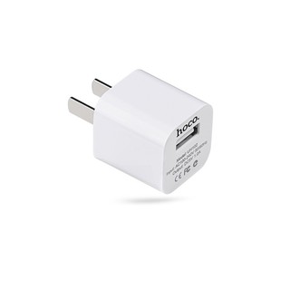 Cốc sạc Hoco UH102 cổng USB-A 1A (Trắng) - Phụ Kiện Nhất Tín