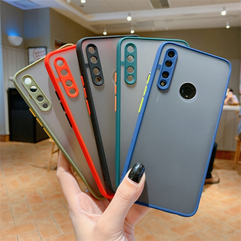 Ốp điện thoại nhám chống sốc cho Huawei Y9 Prime Y6 Pro 2019 Nova Y70 5i Pro Plus 3i 2i 5G 4G 2022