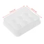 OXXGGKAO Silicone Mặt Dây Chuyền Khuôn Cho DIY Vòng Cổ Vòng Tay Trang Sức Làm Thủ Công 6 Sâu Răng