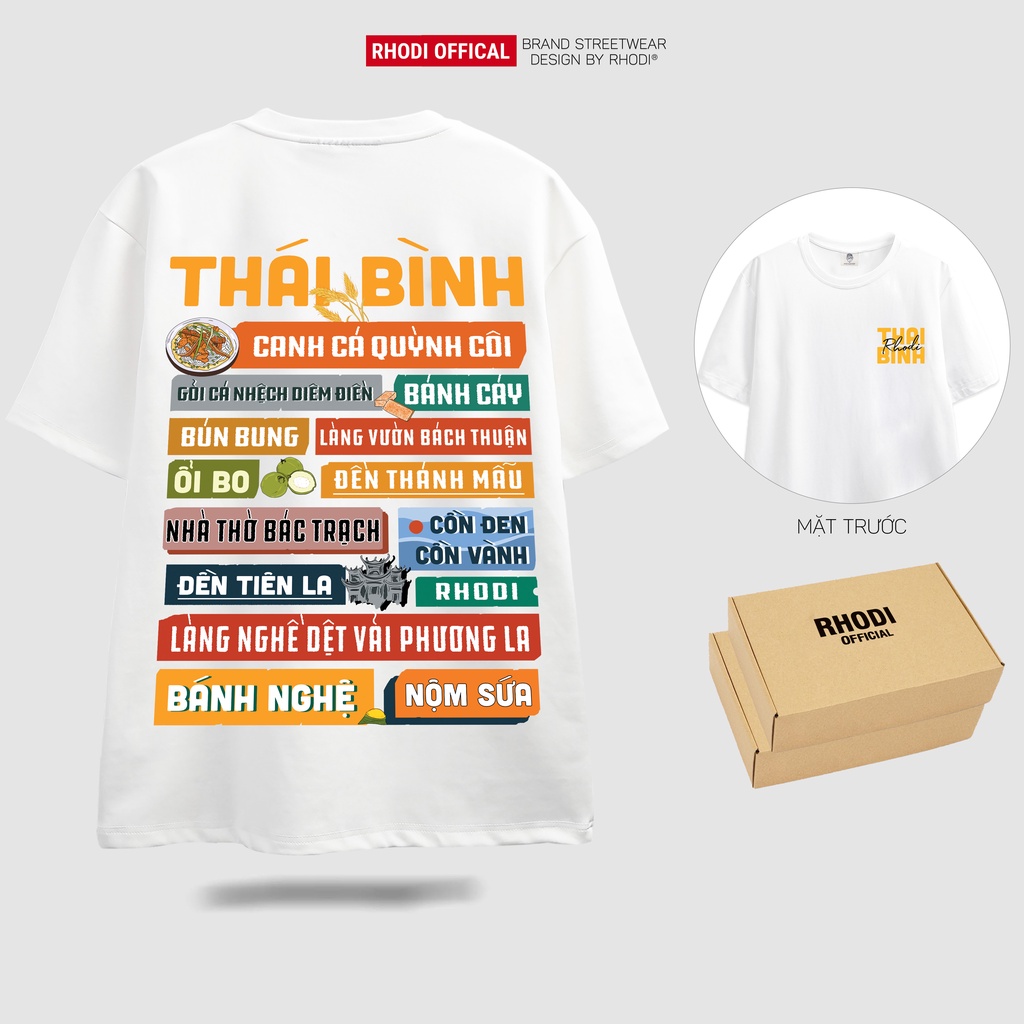 Áo phông local brand RHODI dáng tay lỡ unisex phong cách ulzzang nelly ThaiBinh2