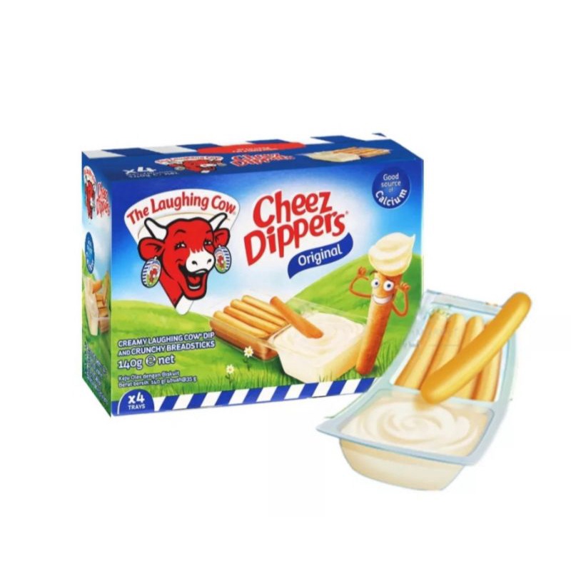 Bánh Que Nhúng Chấm Phô Mai Cheez Dippers. Hộp 140g 4 vỉ. | Shopee Việt Nam