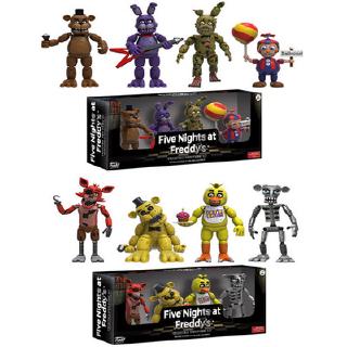 Bộ đồ chơi 4 mô hình nhân vật Five Night At Freddy's FNAF bằng PVC