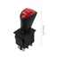 Pealike DPDT 6Pin Lưới Trượt Rocking Công Tắc Thiết Thực KCD4-604-6P Công Tắc Ô Tô