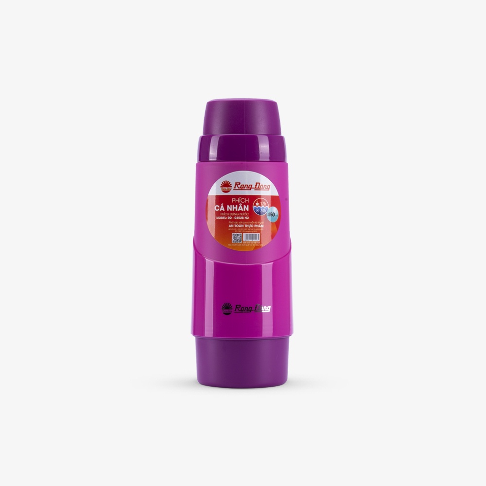 Ảnh Phích giữ nhiệt cầm tay nhỏ gọn dung tích 0.45L Rạng Đông - Model: RD 04528 N2 2