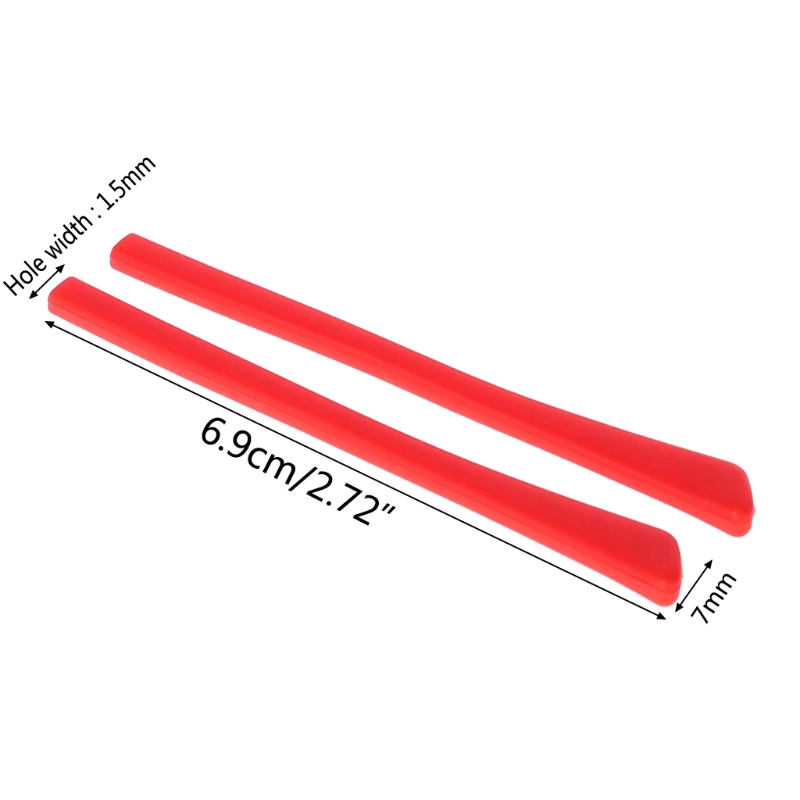 Silicone AntiSlip Eyeglass Leg Grip Glasses Temple Tip for Secure Glasses Wear