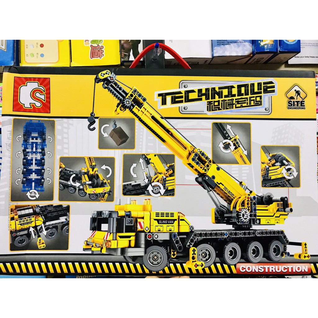 R Vo ch Lego L p Rap Mo Hinh C u Tr c Xay D ng Technic Sembo Block 701800 Shopee Vi t Nam