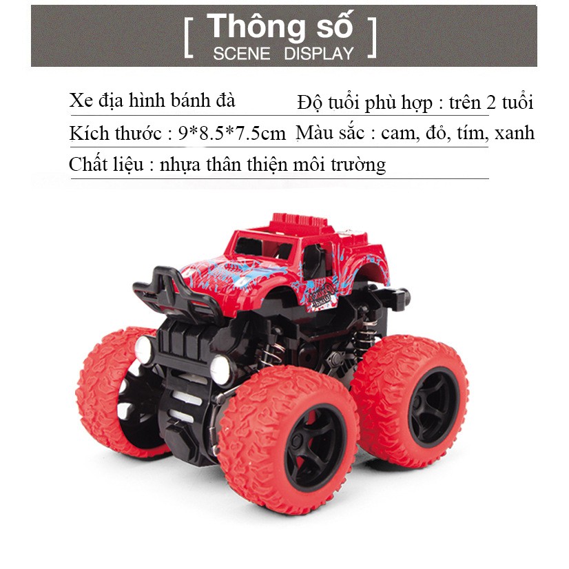 Ảnh Đồ chơi xe ô tô địa hình chạy đà quán tính KAVY chạy đà nhiều màu 1