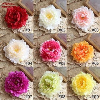 Combo 10 đầu bông hoa mẫu đơn - Hoa giả