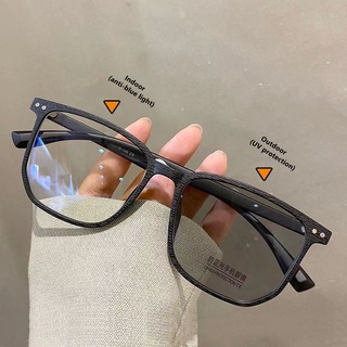 Kính chống bức xạ Photochromic chống ánh sáng xanh Kính râm mắt cổ điển dành cho nữ / nam Kính Salamin