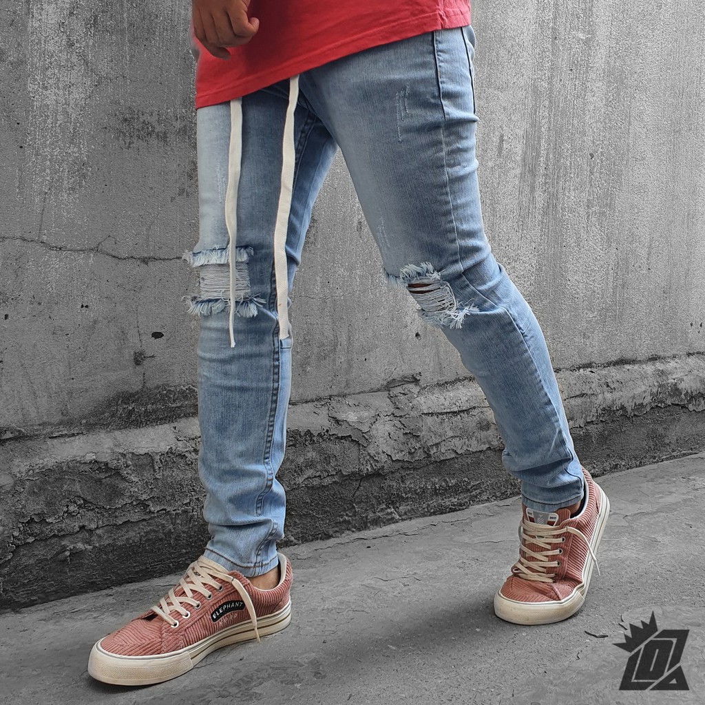 [Update]Quần Jean Zipper Rách Gối | Shopee Việt Nam