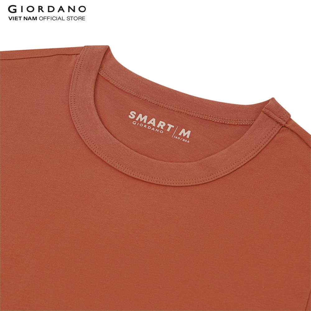 Ảnh GIORDANO Áo Thun Ngắn Tay Cổ Tròn Nữ 05322246 1
