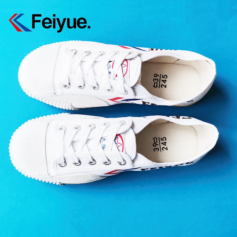Feiyue Phong Cách Cũ Trường Quân Sự Kung Fu Giày Thực Hành Trẻ Lin Phong Cách Quốc Gia Hợp Thời Trang Cổ Điển Phong Cách Phổ Biến Châu Âu Mỹ Celeb