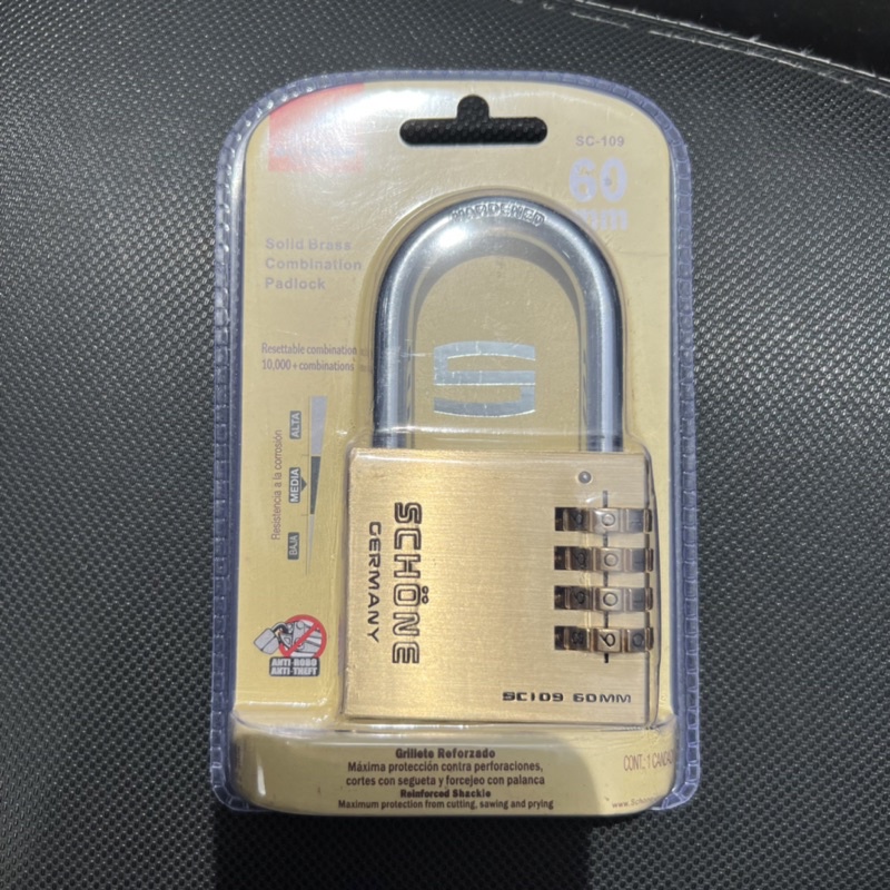 [Hỏa tốc HCM] Khóa số SChone SC-109 thân đồng 60mm 4 số - MSOFT ...