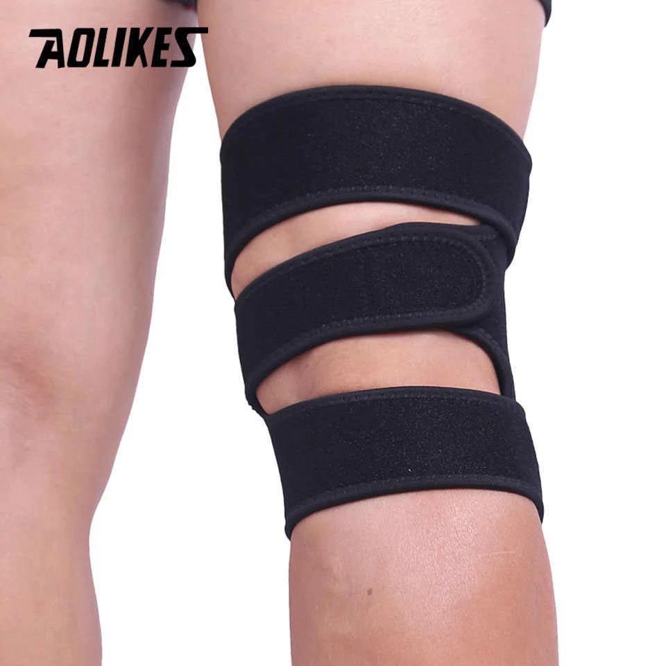 Băng Bảo Vệ Đầu Gối Aolikes A-7616 | Đai Dán Gối Khi Tập Gym Tập Thể Thao Cao Cấp Chính Hãng