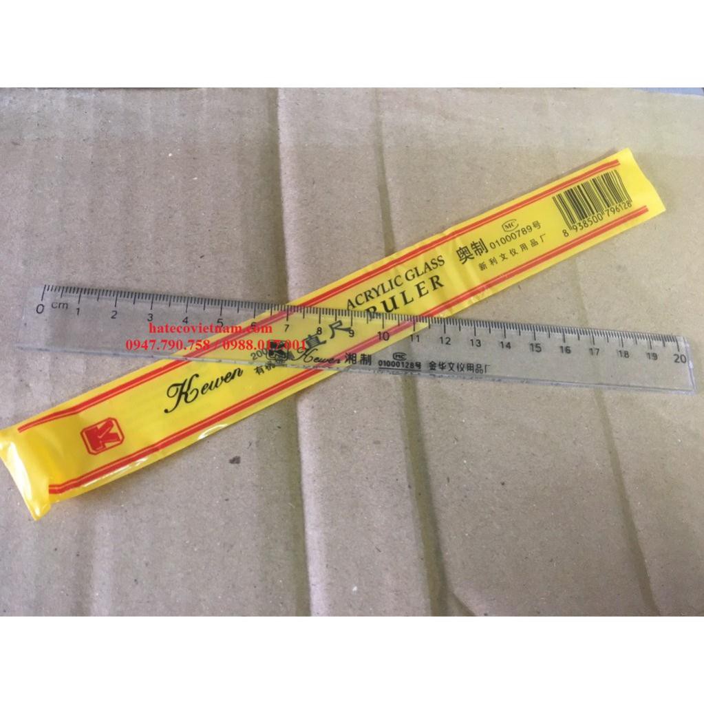 Thước kẻ Kewen 20cm (loại 1) | Shopee Việt Nam