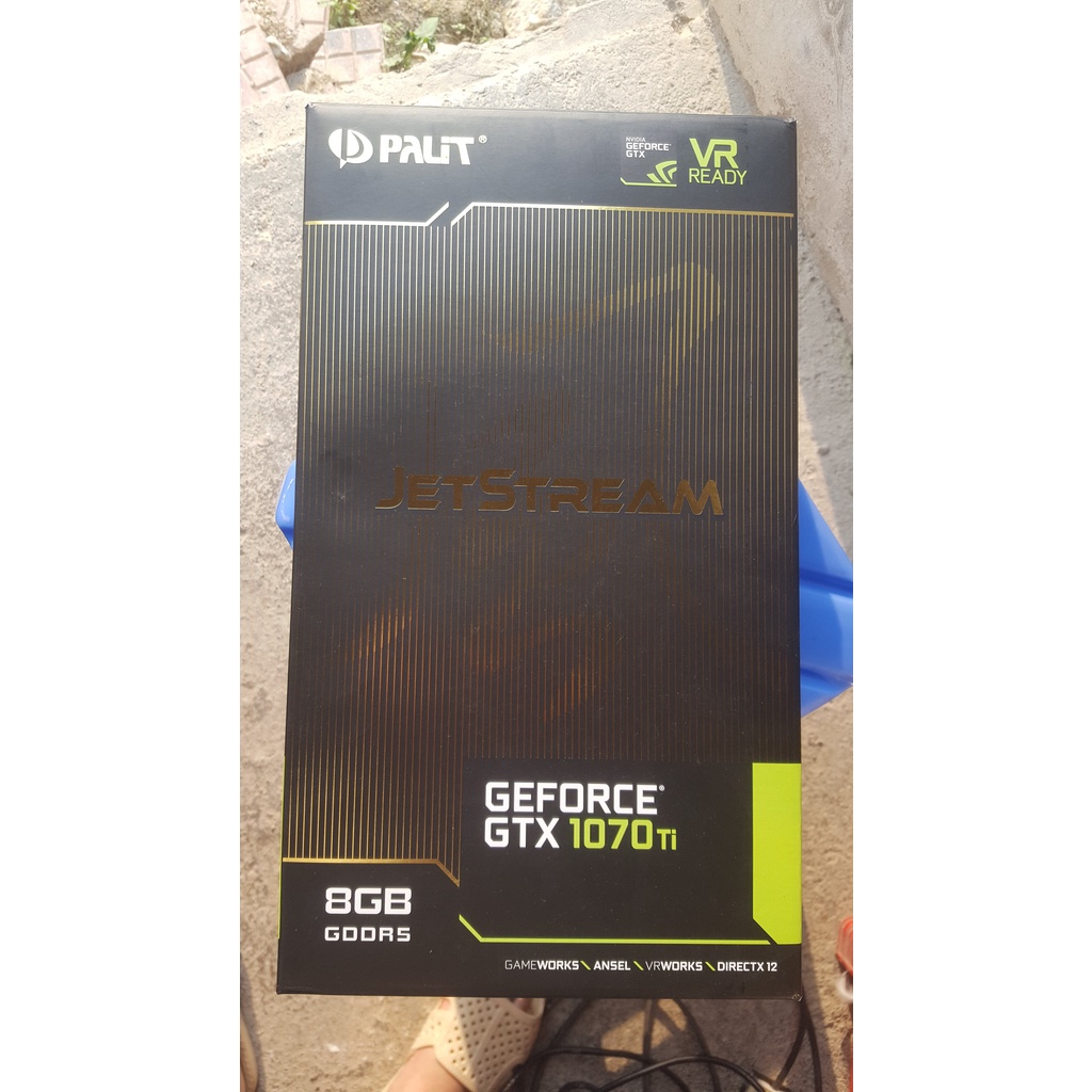 VGA Palit GTX 1070 Ti JetStream 8GB GDDR5 fullbox | Shopee Việt Nam