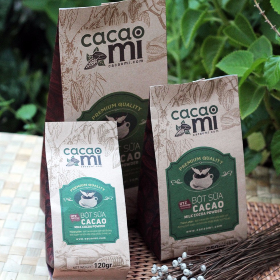 Ảnh Bột ca cao sữa 3in1 CacaoMi thức uống chocolate đậm cacao nguyên chất loại ngon 120g/250g/500g 2