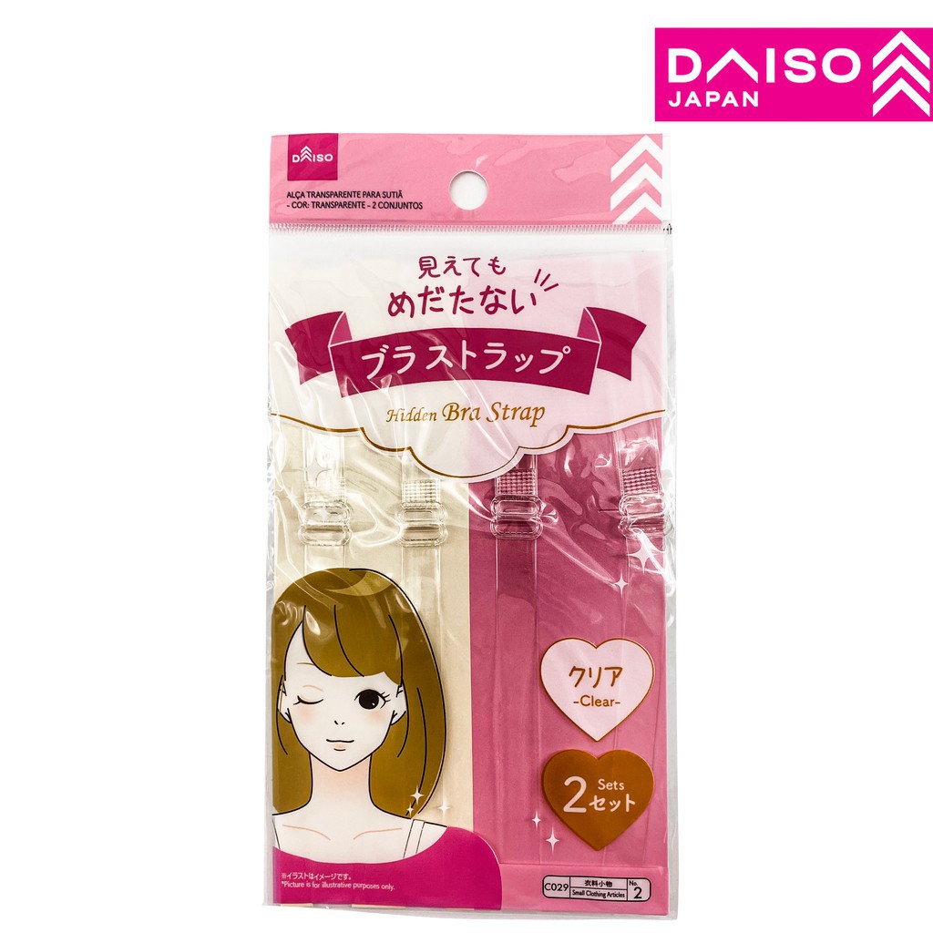 DAISO Women Hidden Bra Strap ( Transparent ) Shopee Việt Nam