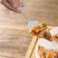 JVSUB 2 Loại Xẻng Pizza Cắt Nhà Bếp Cạnh Răng Rỉ