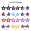 IAPPORTUNIA Kính râm hình ngôi sao Shining Party ủng hộ Kính râm đi biển mùa hè