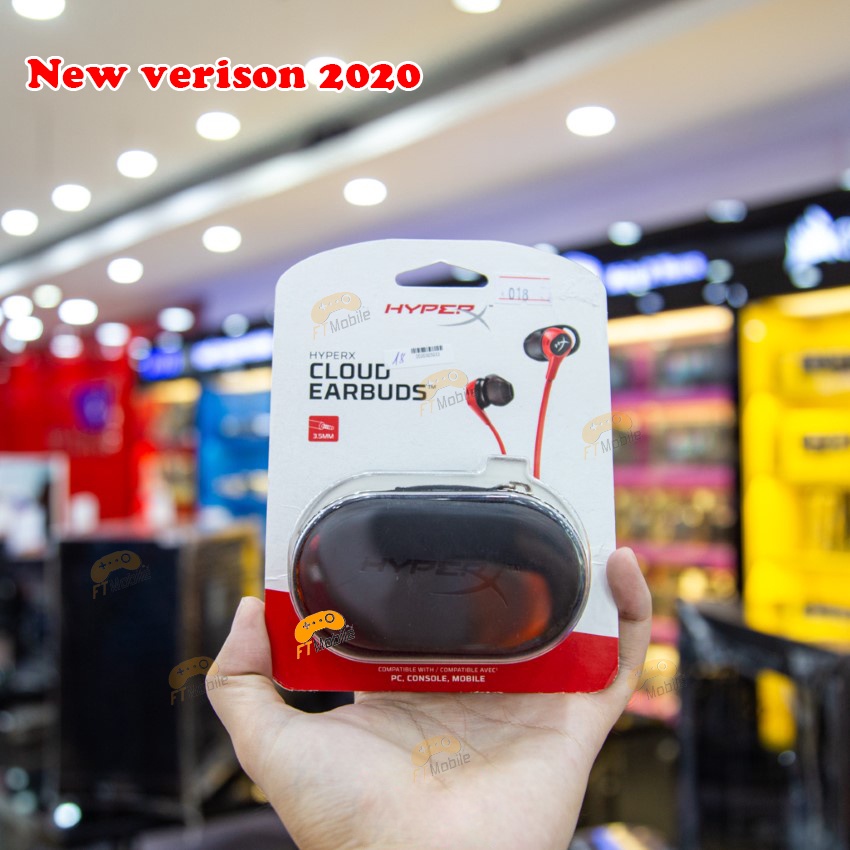 Tai Nghe Hyperx Cloud Earbuds Tai Nghe Chuyên Game Chính Hãng Kingston