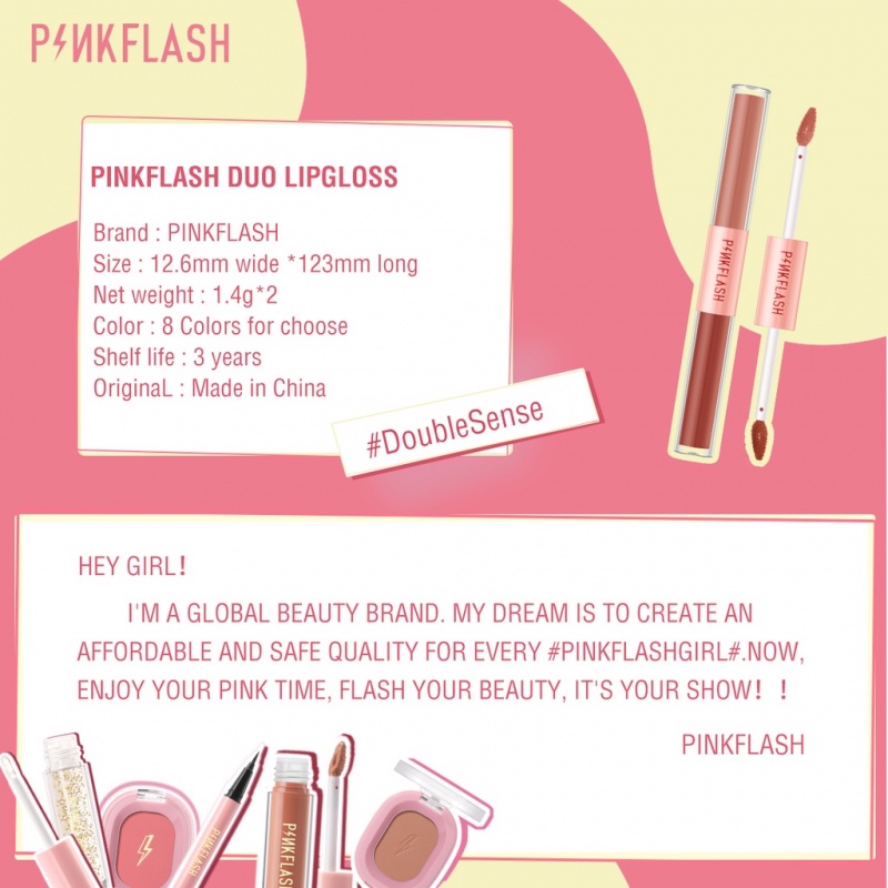 Son Môi Pinkflash Dạng Lỏng 2 Trong 1 Chống Thấm Nước Lâu Trôi | BigBuy360 - bigbuy360.vn
