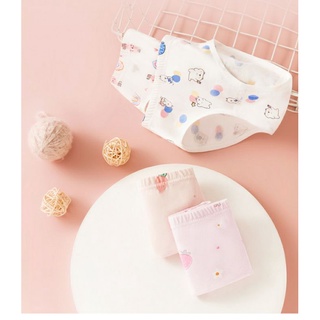 (TG07 Độc-Lạ-Đẹp) Combo 4 Quần chíp bé gái, quần lót cotton trẻ em mềm mát Maruka Fashion quần chíp bé gái 2-15 tuổi