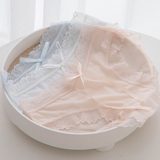 Quần lót nữ ren lưới cao cấp sexy ôm dáng thoáng mát đính nơ đẹp và gợi cảm DEVARI L1026