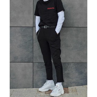 Áo thun Stee TOP TRENDING In Black Localbrand ICVCVNI Unisex Cotton