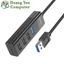 Hub USB 4 Cổng Hoco HB25, Dây Dài 30CM - BH 1 Năm Chính Hãng - Hoàng Yến Computer