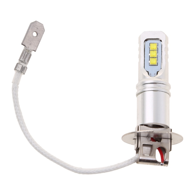 Mon Tự Động Đèn Pha Sương Mù Bulds H3 LED DC12V-24V 6000K 80W Bóng Đèn LED Thay Thế