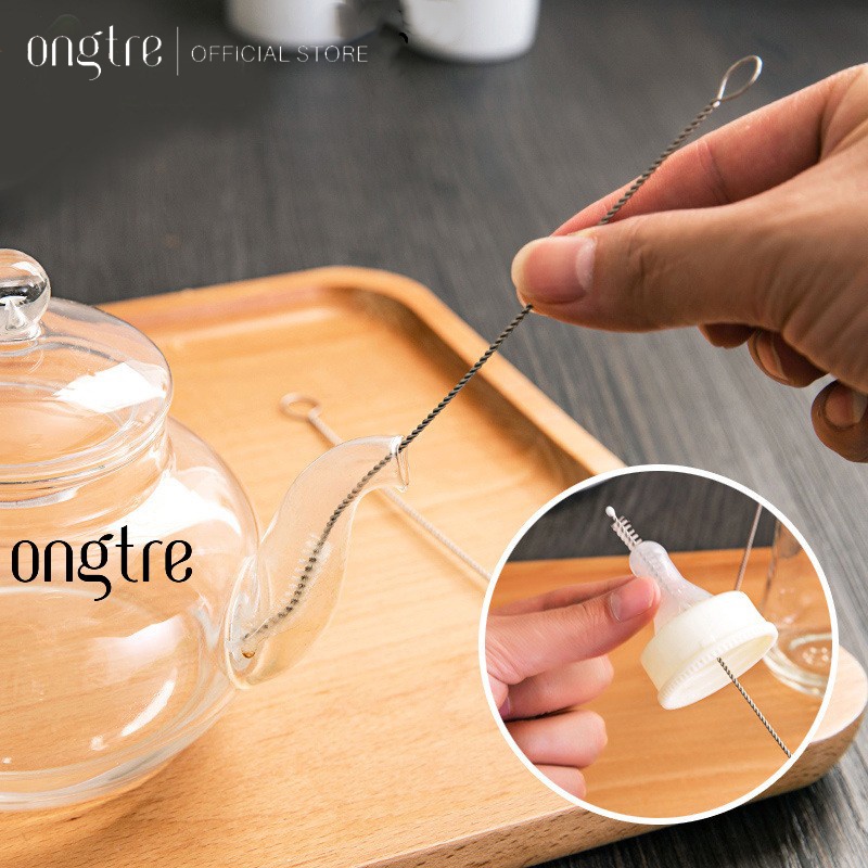 Ảnh Cọ Xơ Dừa rửa ống hút, vòi ấm chén thương hiệu ongtre 1