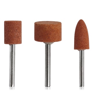7 Cái / bộ Đường Kính Chân 3 Mm Mài Mòn Đá Mài Đầu Bánh Xe Cho Dremel Dụng Cụ Xoay Phụ Kiện
