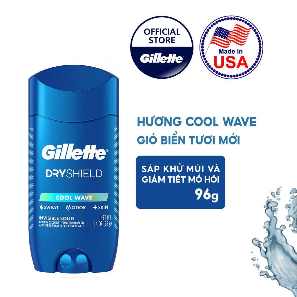 [HB GIFT] Sáp khử mùi và giảm tiết mồ hôi Gillette Cool Wave 96g - Mỹ ...
