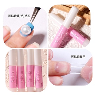 keo dán móng mini , keo dán nailbox 2g ( túi 10 tuýp) dán móng giả