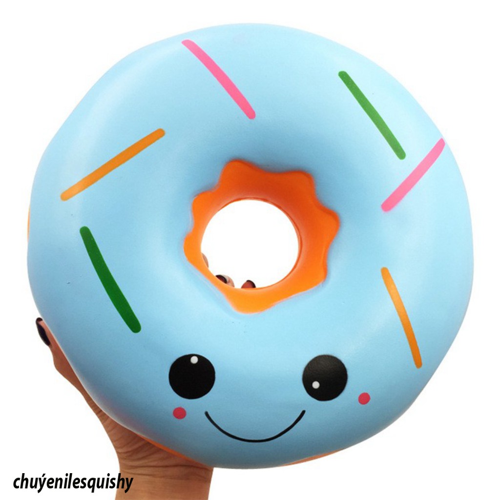 (DONUS XANH) SQUISHY CHÍNH HÃNG ĐẠI KHỔNG LỒ BÁNH DONUS DONUT TRÒN - Main Image