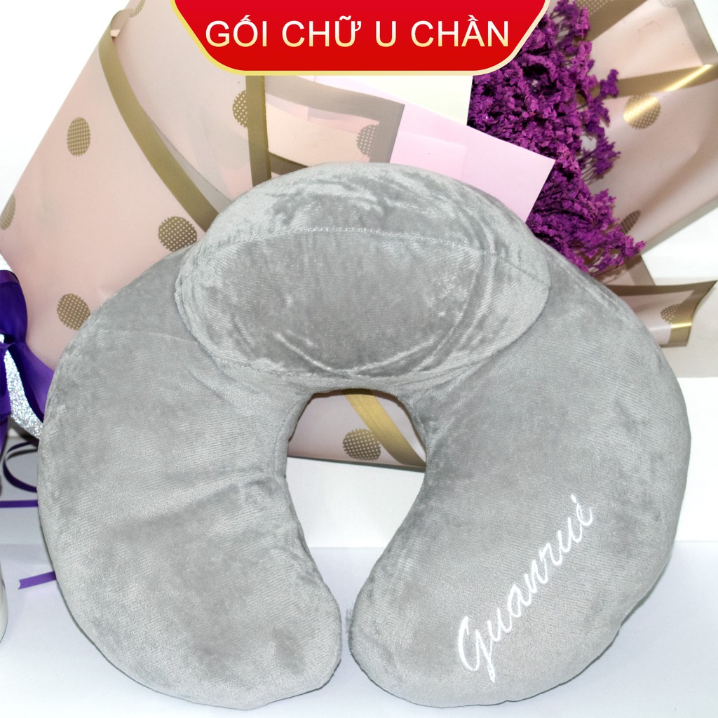 Ảnh Gối cổ chữ U Kingsun Văn Phòng Tựa Cổ Máy Bay UA20 4