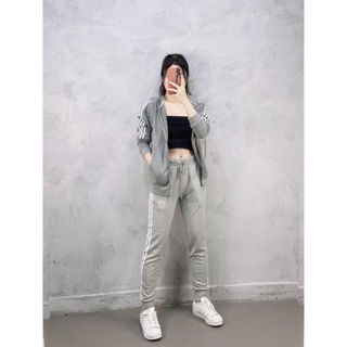 Áo Thể Thao Nam Nữ [Hoodie Jacket] NMD Grey [ĐỒ TẬP GYM]