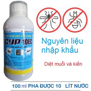 Thuốc diệt muỗi kiến gián CYP 10EC chế phẩm xịt muỗi y tế an toàn hiệu quả được Bộ y tế cấp phép