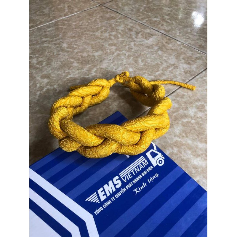 Mấn tết 3 trơn vải gấm vân nổi cao cấp, mấn đội đầu áo dài, mấn cách tân, phụ kiện thời trang