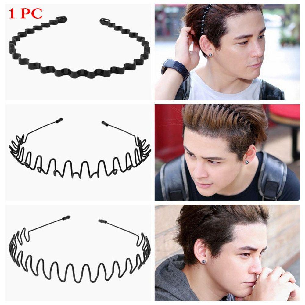 SEREIN Băng đô kim loại thể thao Bán chạy Băng đô lượn sóng phong cách Alice Unisex