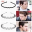 VVDZA Băng đô kim loại thể thao Unisex Dụng cụ tạo kiểu tóc Băng đô gợn sóng