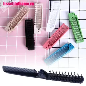 Lược Chải Tóc Mát Xa Da Đầu Chống Tĩnh Điện Có Thể Gấ