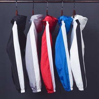 Áo khoác dù 2 lớp tay phối sọc siêu đẹp , tôn dáng phong cách hàn quốc KB FASHION