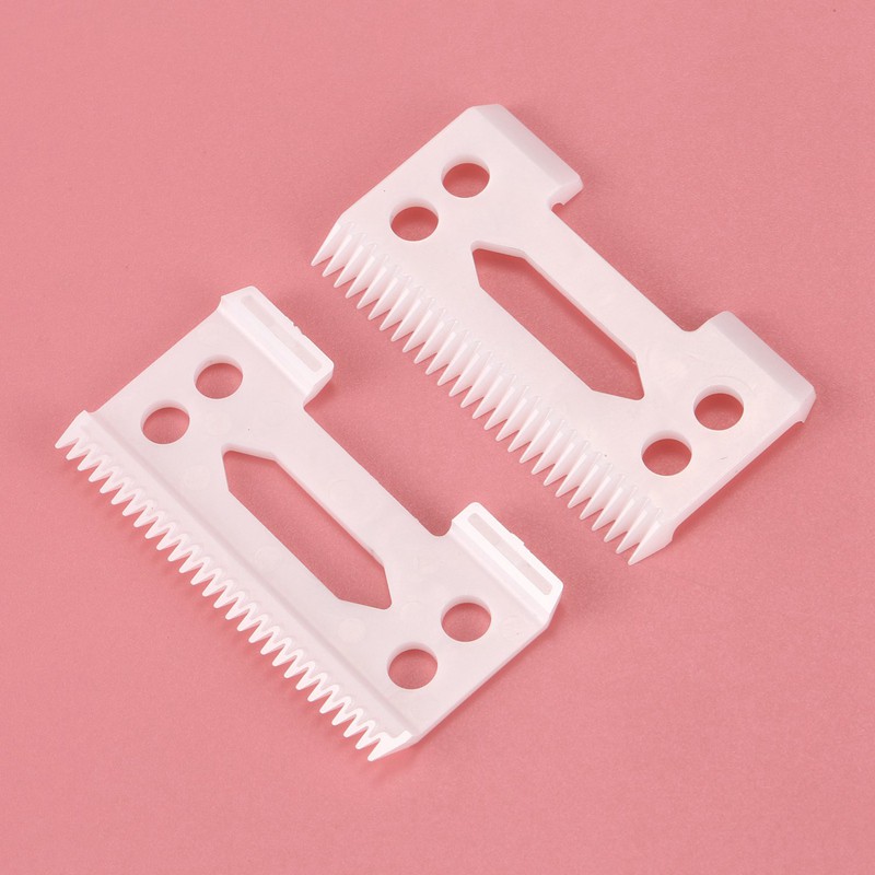 Mới 2 Chiếc 28 Răng Zirconia Gốm Tông Đơ Lưỡi Cho Wahl Cao Cấp Clipper