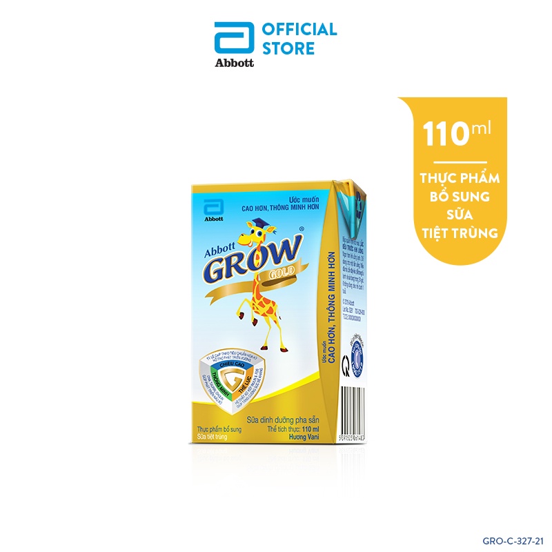 48 hộp Sữa nước Abbott Grow Gold 110ml