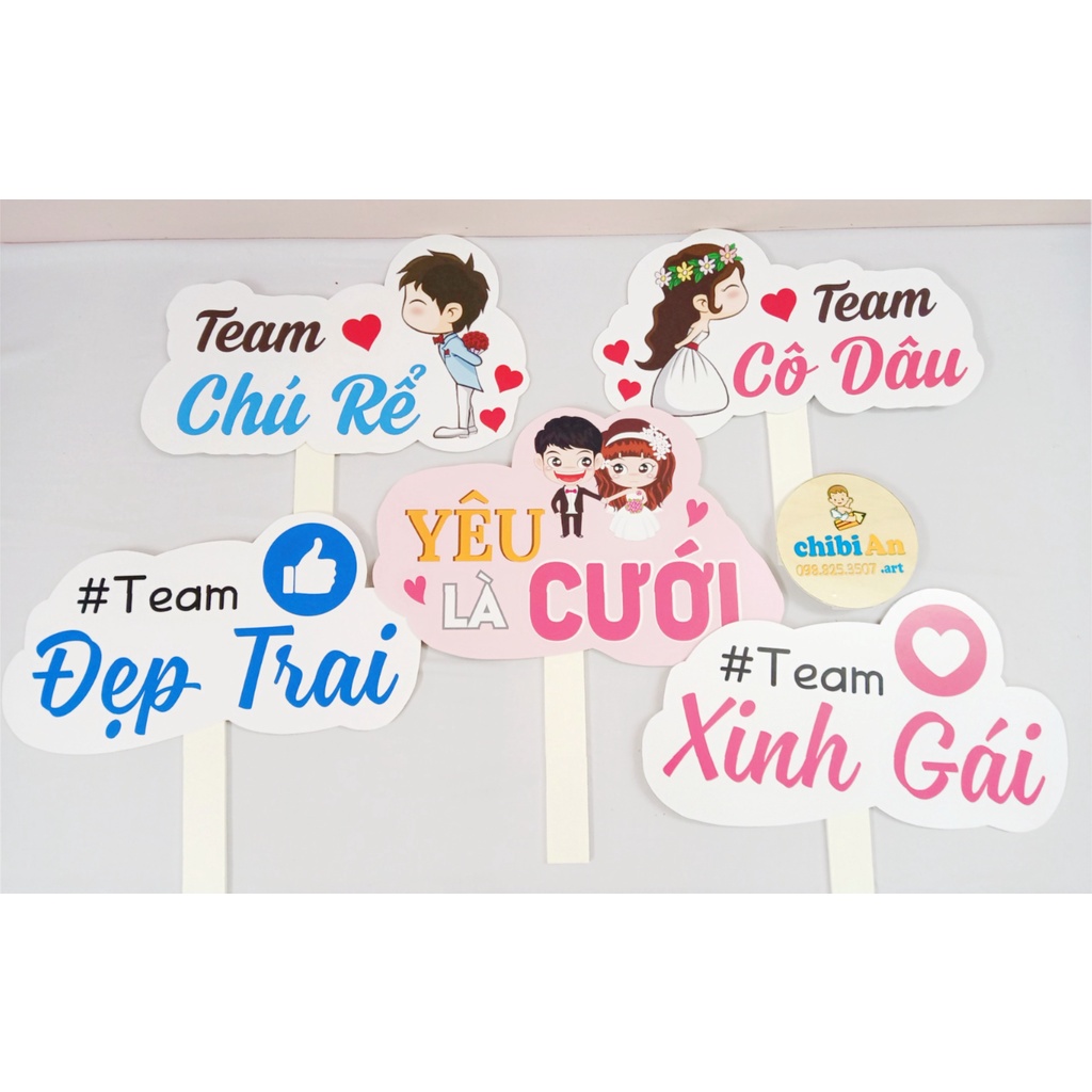 HASHTAG TIỆC CƯỚI - BIỂN TÊN - BẢNG CẦM TAY - PHỤ KIỆN TRANG TRÍ - CÔ ...